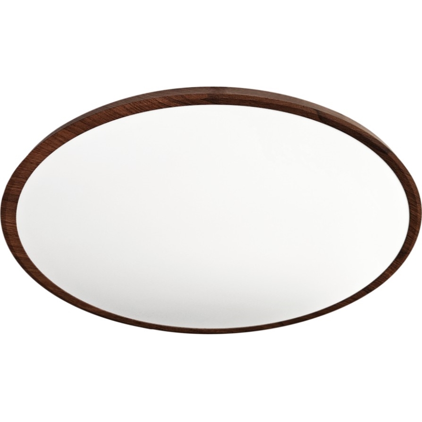 LED стельовий світильник LED/40 Вт/230 В 3000/4000/6500К діаметр 50 см коричневий