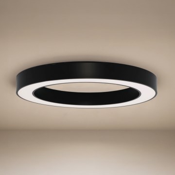 LED стельовий світильник LED/80W/230V 3000/4000/6500K діаметр 80 cm чорний