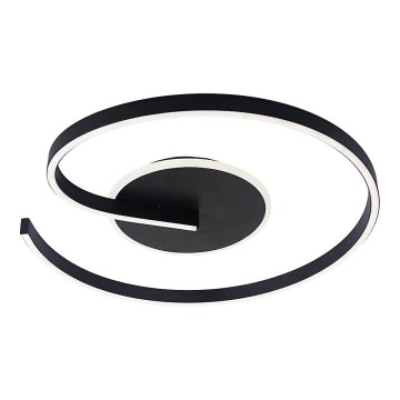 LED стельовий світильник LORENZO LED/22W/230V, діаметр 50 см, чорний