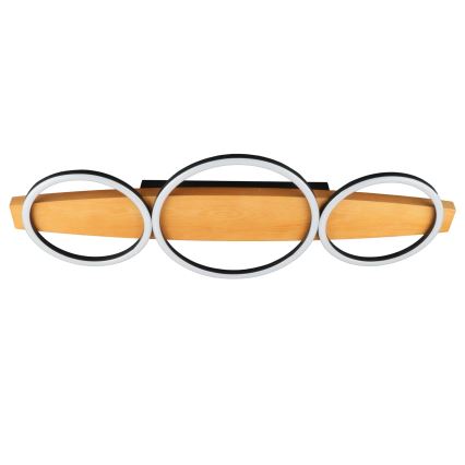LED стельовий світильник MELISA LED/28W/230V 26,5x70 см сосна