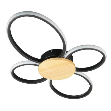LED стельовий світильник SABINA LED/38W/230V каучукова деревина