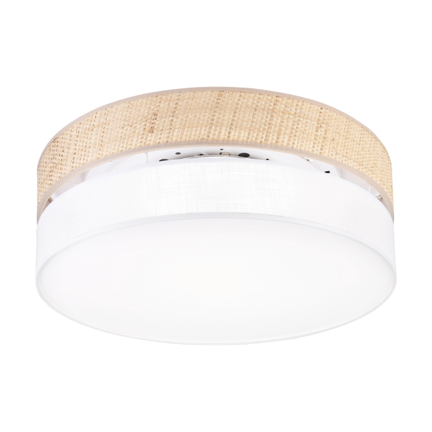LED стельовий світильник SIRJA BOHO LED/36W/230V 4000K діам. 45 см бежевий/білий