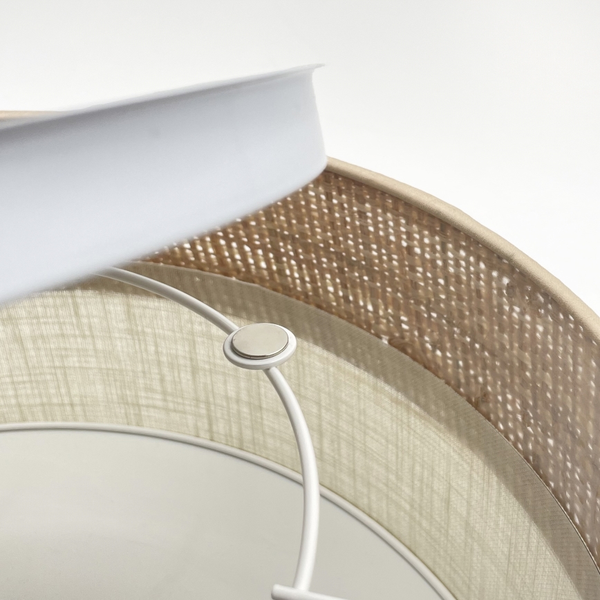 LED стельовий світильник SIRJA BOHO LED/20 Вт/230 В/4000 К, діаметр 35 см, бежевий/кремовий