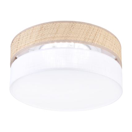 LED стельовий світильник SIRJA BOHO LED/20 Вт/230 В 4000 К Ø 35 см бежевий/білий