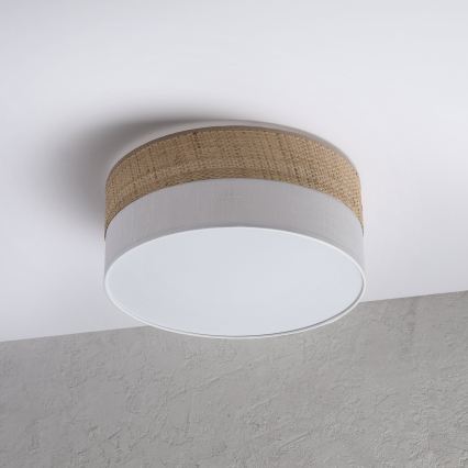 LED стельовий світильник SIRJA BOHO, 20 Вт, 230 В, 4000 К, діаметр 35 см, бежевий/білий