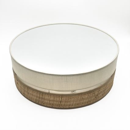 LED стельовий світильник SIRJA BOHO LED/36W/230V 4000K діам. 45 см бежевий/кремовий