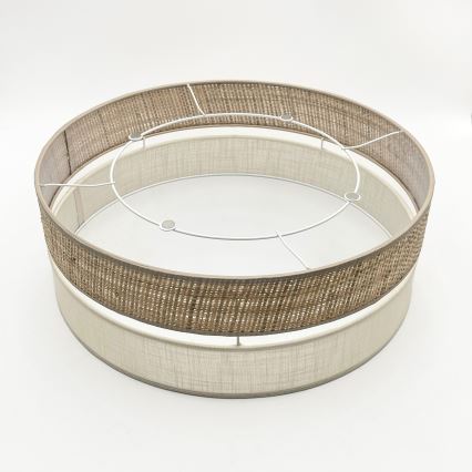 LED стельовий світильник SIRJA BOHO LED/36W/230V 4000K діам. 45 см бежевий/кремовий