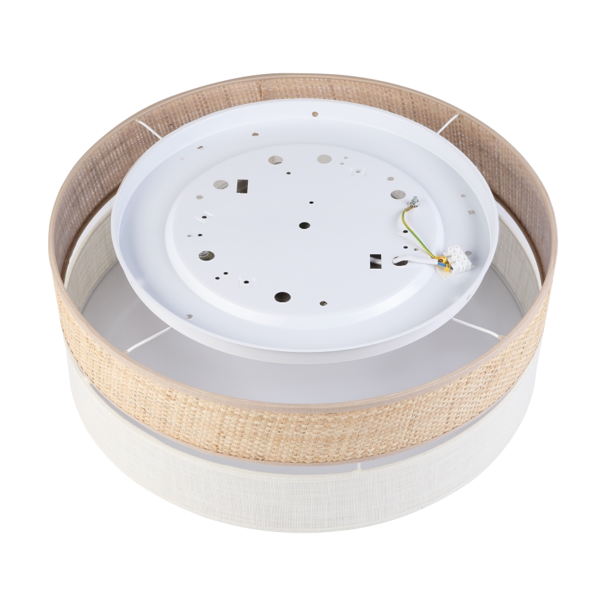 LED стельовий світильник SIRJA BOHO LED/36W/230V 4000K діам. 45 см бежевий/кремовий