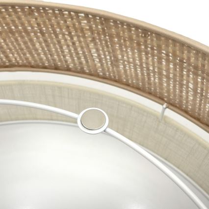 LED стельовий світильник SIRJA BOHO LED/36W/230V 4000K діам. 45 см бежевий/кремовий