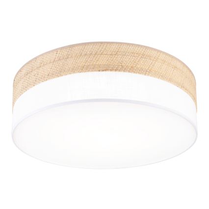 LED стельовий світильник SIRJA BOHO LED/36W/230V 4000K діам. 45 см бежевий/білий