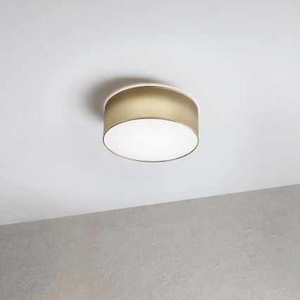 LED-стельовий світильник SIRJA LED/20 Вт/230 В 4000 К діам. 35 см коричневий/золотий
