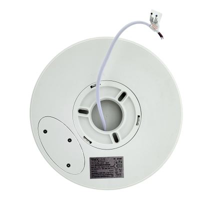 LED стельовий світильник для ванної кімнати з датчиком руху LED/20W/230V 3000/4000/6500K діаметр 23 см IP54 білий