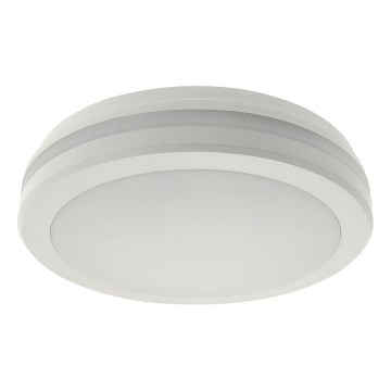 LED-стельовий світильник з датчиком руху LED/20W/230V 3000/4000/6500K діам. 230 cm IP54 сірий