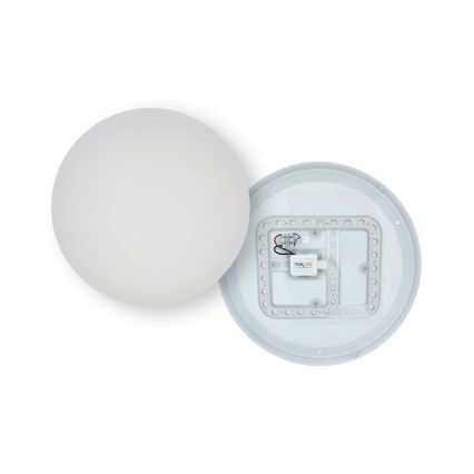 LED стельовий світильник з датчиком руху LENA LED/24W/230V діаметр 37,3 см білий