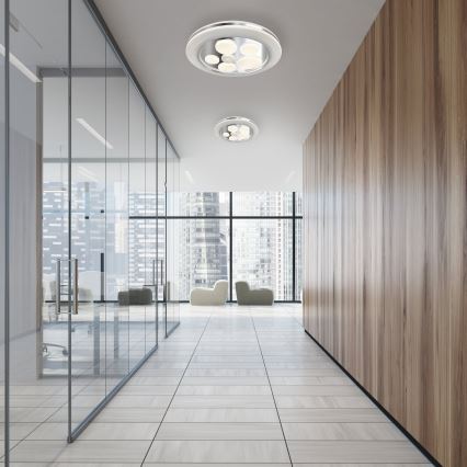LED Стельовий світильник з регулюванням яскравості BUBBLES LED/48W/230V + дистанційне керування