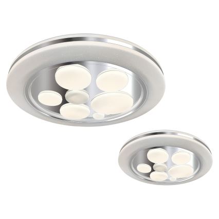 LED Стельовий світильник з регулюванням яскравості BUBBLES LED/48W/230V + дистанційне керування