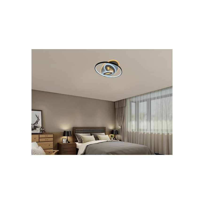 LED стельовий світильник з регулюванням яскравості LED/105W/230V 3000-6500K + дистанційне керування