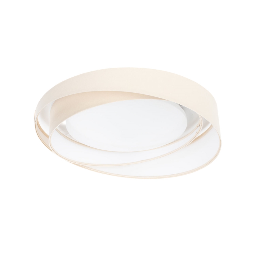 Затемнюваний LED стельовий світильник SMART GALAXY MODERN LED/24W/230V 3000-6500K діам. 55 см кремовий/білий + пульт дистанційного керування
