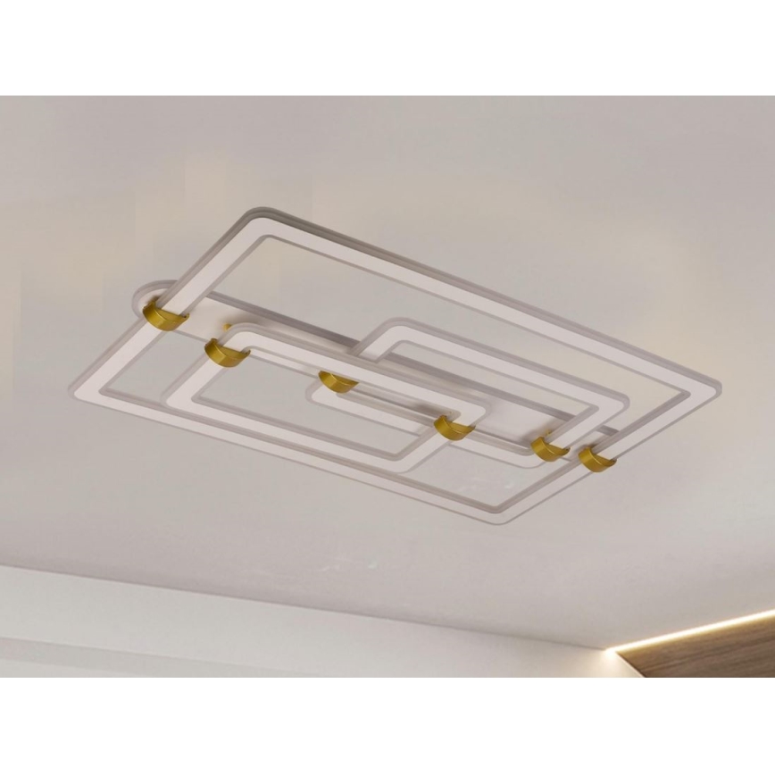 LED стельовий світильник з регульованою яскравістю LED/280W/230V 3000-6500K + пульт дистанційного керування