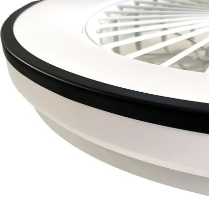 LED Стельовий світильник з вентилятором та регулюванням яскравості OPAL LED/48W/230V 3000-6500K + пульт дистанційного керування