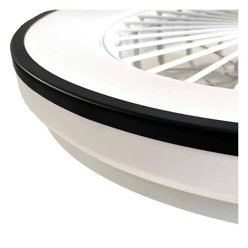 LED Стельовий світильник з вентилятором та регулюванням яскравості OPAL LED/48W/230V 3000-6500K + пульт дистанційного керування