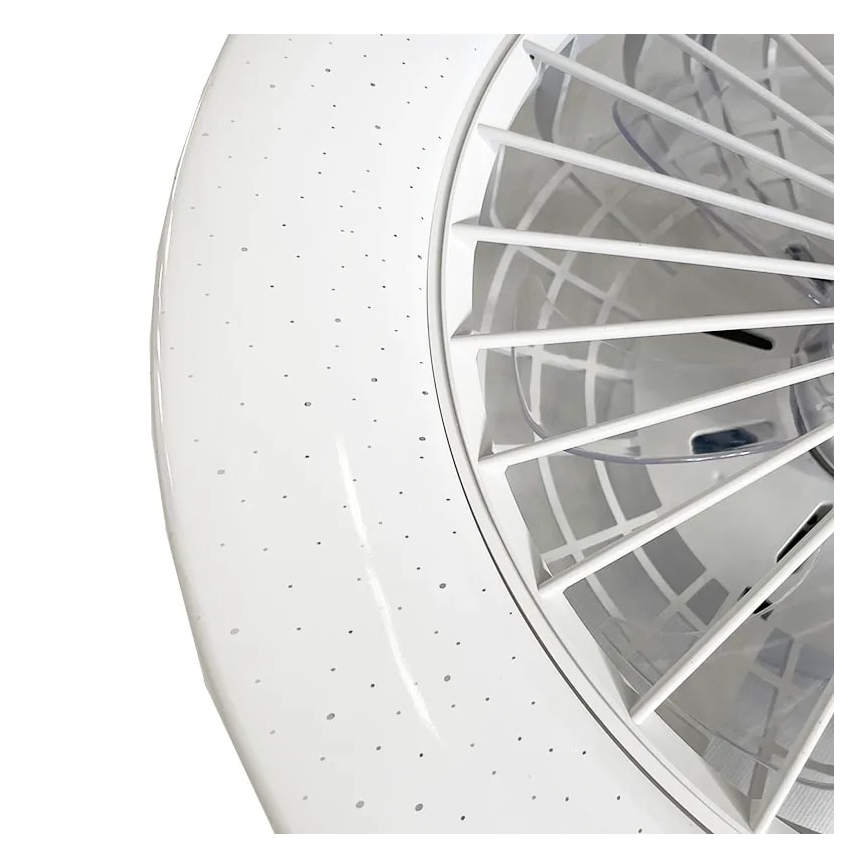 LED Стельовий світильник з вентилятором та регулюванням яскравості STAR LED/48W/230V 3000-6500K + пульт дистанційного керування