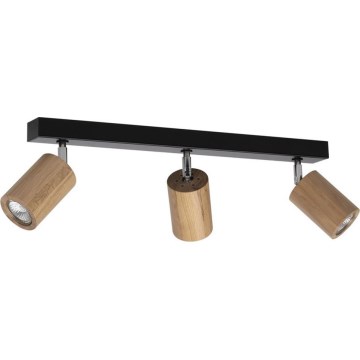 LED стельовий точковий світильник MATTI 3xGU10/5W/230V дуб