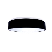 LED Стельовий світильник OHIO BLACK LED/24W/230V діаметр 45 см