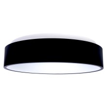LED Стельовий світильник OHIO BLACK LED/32W/230V діаметр 60 см