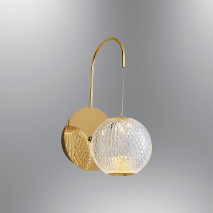 LED Стіна лампа CREMONA LED/5W/230V 3000K золота