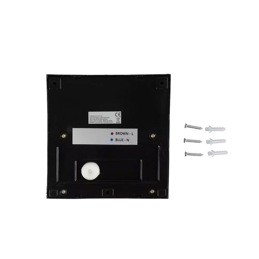 LED светильник для лестницы LED/3W/230V 3000K IP65