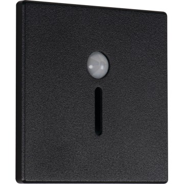 LED светильник для лестницы с датчиком движения и датчиком сумерек MAGNIK LED/1,7W/230V 2700/3300/3900/4600/5700K черный квадратный