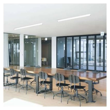 LED-светильник для подсветки шкафов, 40 Вт, 230 В, 4000 К, 120 см