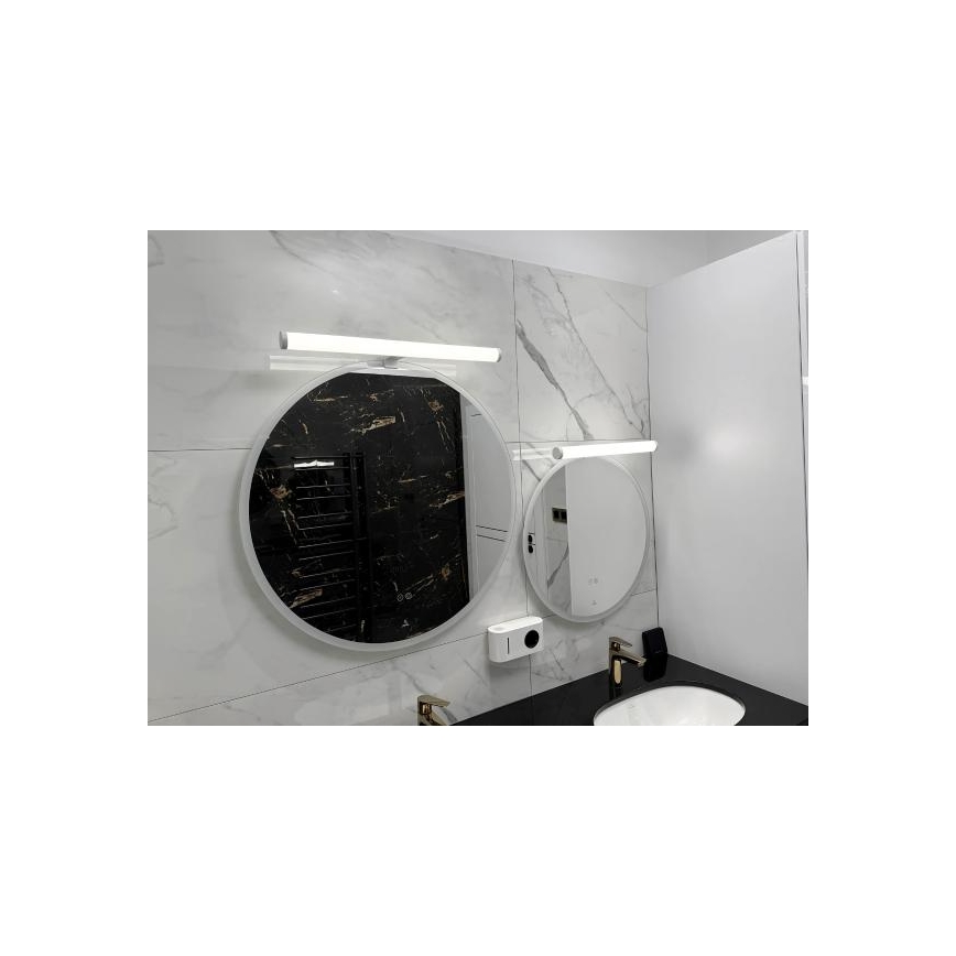 LED-светильник для зеркала в ванной, 10 Вт/230 В, 45 см, IP44, белый