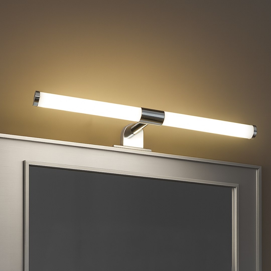 LED-светильник для зеркала в ванной 2 в 1 APA LED/6W/230V 40 см IP44 глянцевый хром