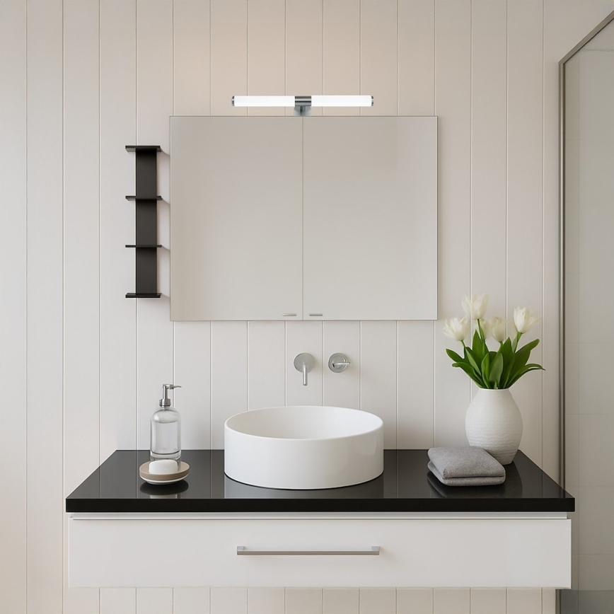 LED-светильник для зеркала в ванной APA LED/6W/230V, 40 см, IP44, глянцевый хром