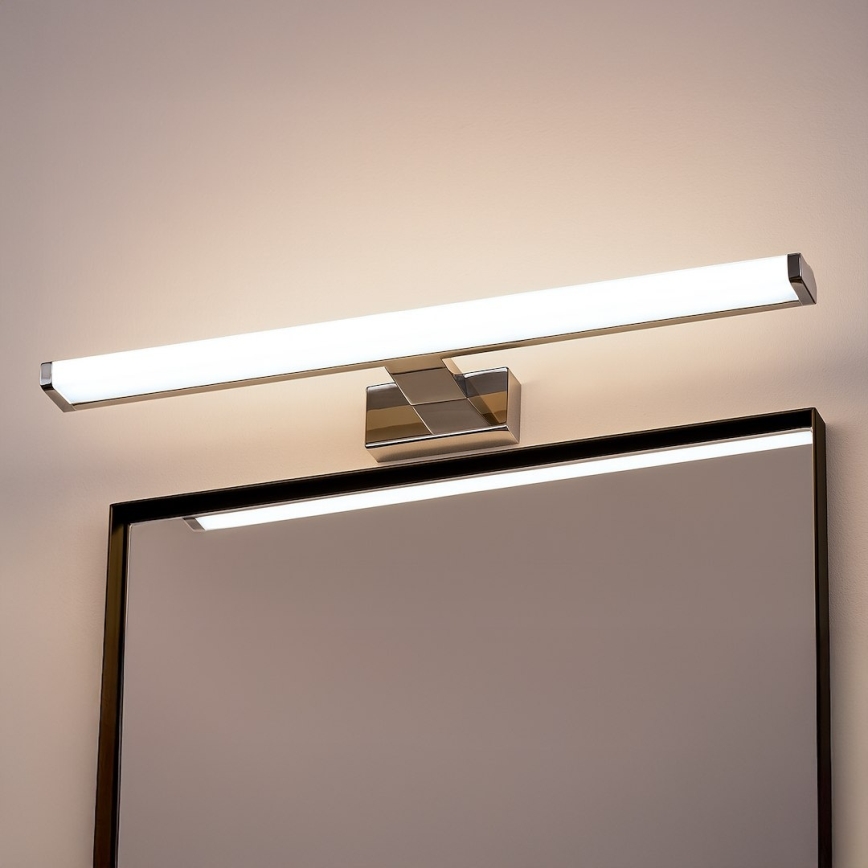 LED-светильник для зеркала в ванной MIRORE, 10 Вт, 230 В, 60 см, IP44, глянцевый хром