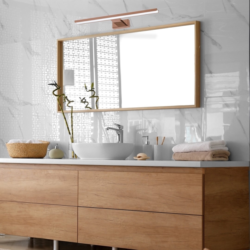 LED-светильник для зеркала в ванной SHINE LED/13,8W/230V 60 cm IP44 розовое золото