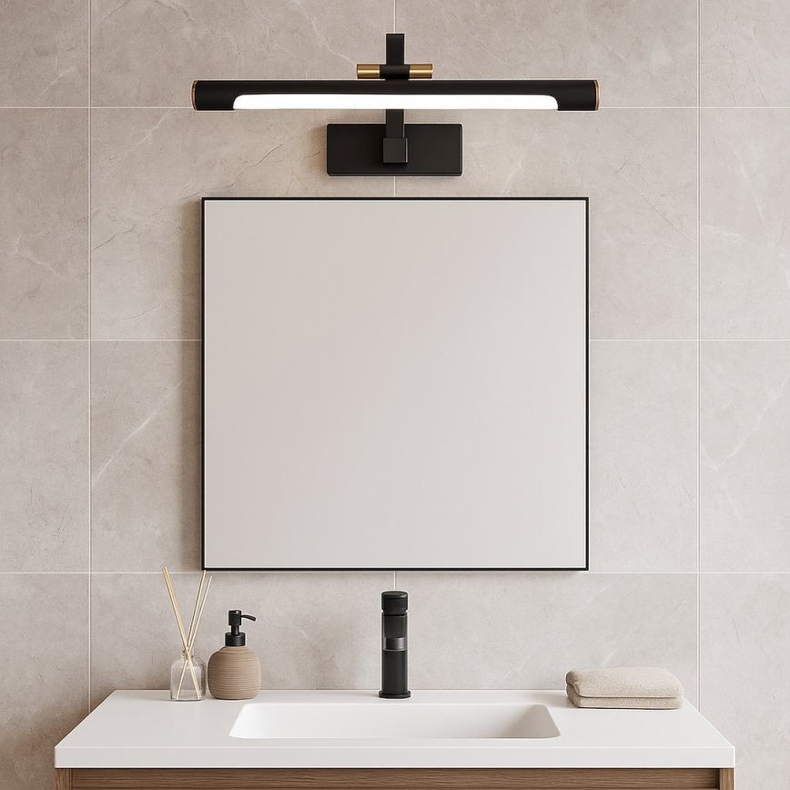 LED-светильник для зеркала VINCI, 12 Вт/230 В, 40 см, IP44, черный