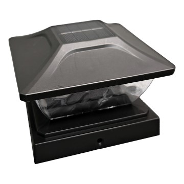 LED-светильник на солнечной батарее TOYA LED/4,5W/230V 3000/6500K 600 mAh IP44 черный