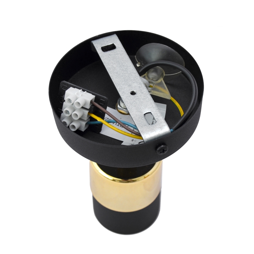 LED Светодиодный настенный точечный светильник TUBSSON 1xGU10/4,8W/230V черный/золотистый
