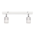 LED Светодиодный точечный светильник TUBSSON 2xGU10/4,8W/230V белый/блестящий хром