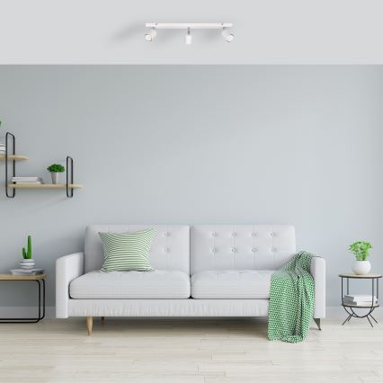 LED Светодиодный точечный светильник TUNE 3xGU10/4,8W/230V белый
