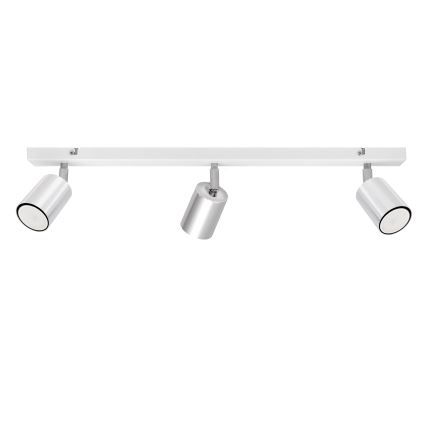 LED Светодиодный точечный светильник TUNE 3xGU10/4,8W/230V матовый хром/белый