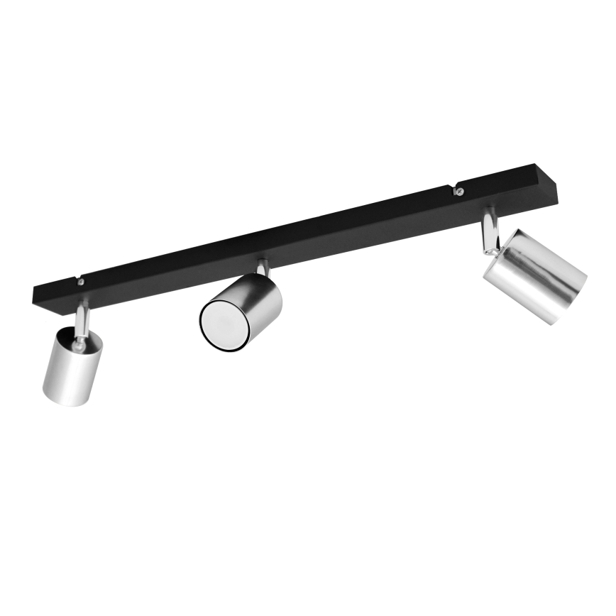 LED Светодиодный точечный светильник TUNE 3xGU10/4,8W/230V матовый хром/черный