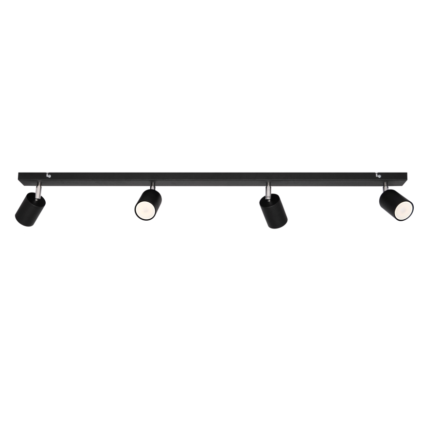 LED Светодиодный точечный светильник TUNE 4xGU10/4,8W/230V черный