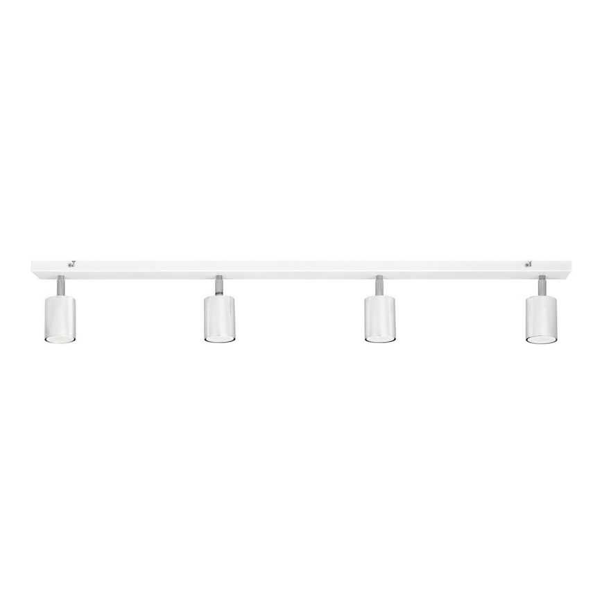 LED Светодиодный точечный светильник TUNE 4xGU10/4,8W/230V матовый хром/белый