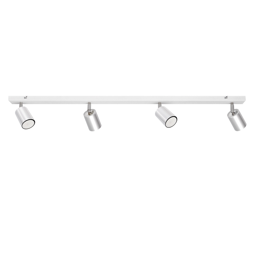 LED Светодиодный точечный светильник TUNE 4xGU10/4,8W/230V матовый хром/белый
