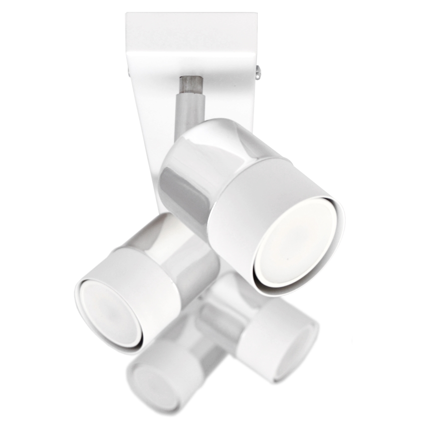 LED Светодиодный точечный светильник TUBSSON 4xGU10/4,8W/230V белый/блестящий хром