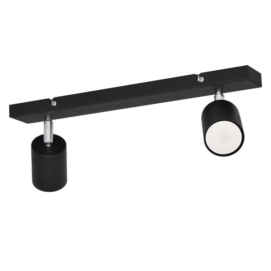 LED Светодиодный точечный светильник TUNE 2xGU10/4,8W/230V черный